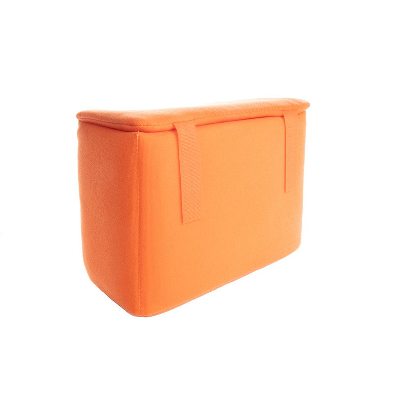 DIY Kameraväska XXL (för DSLR + 2-3 objektiv) (Orange)