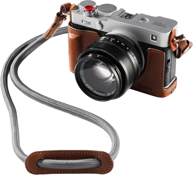 5449 Leather Case Kit för FUJIFILM X-E5 Brun
