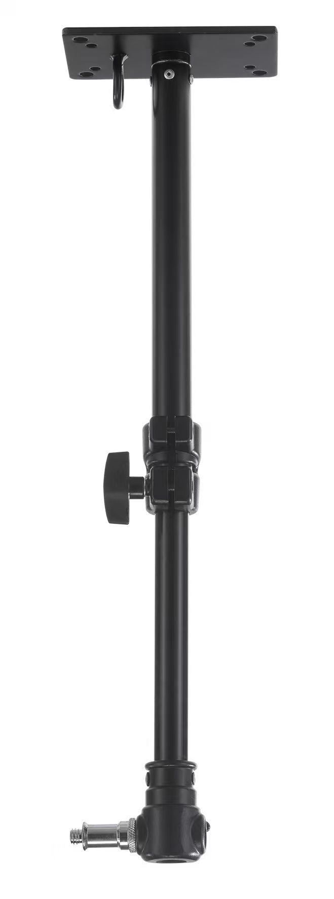 Väggarm / stativ för tak med ögla för vajer (Max 53 cm)