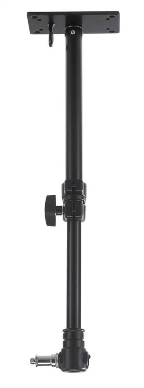 Väggarm / stativ för tak med ögla för vajer