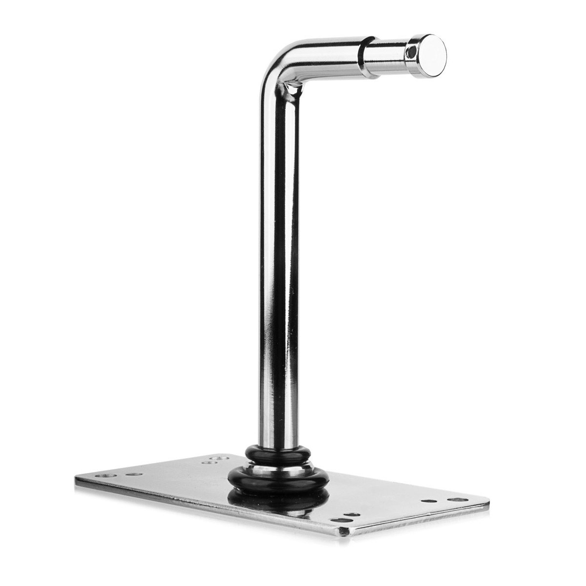 Right angle baby pin wall plate with 5/8" stud