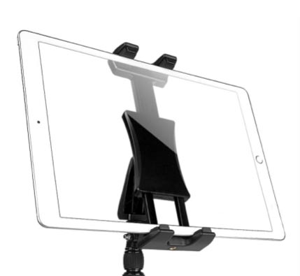 Montera iPad surfplatta på stativ roterbar