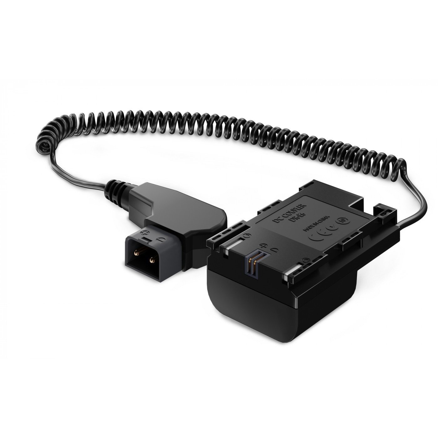 LP-E6 Dummy-batteri med D-tap