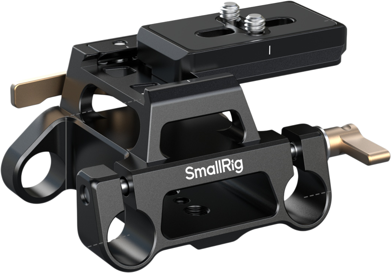 Arca-Type Baseplate 15mm Dual Rod Clamp