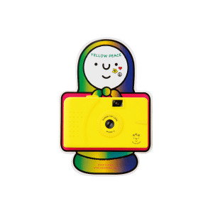Yellow Peace analog kamera