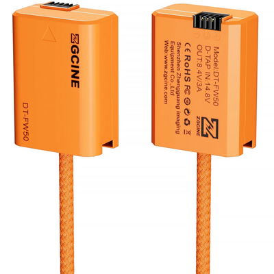 D-Tap till Sony FW-50 Dummy Battery