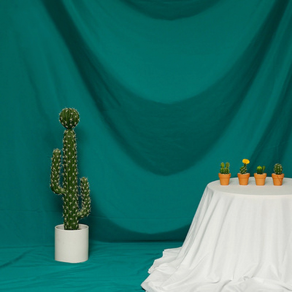 Studio backdrops i olika färger 1.5 x 2 meter (Mörkgrön)