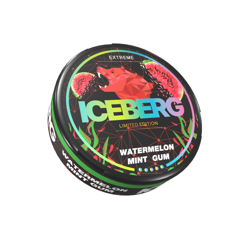 ICEBERG Watermelon Mint Gum extreme