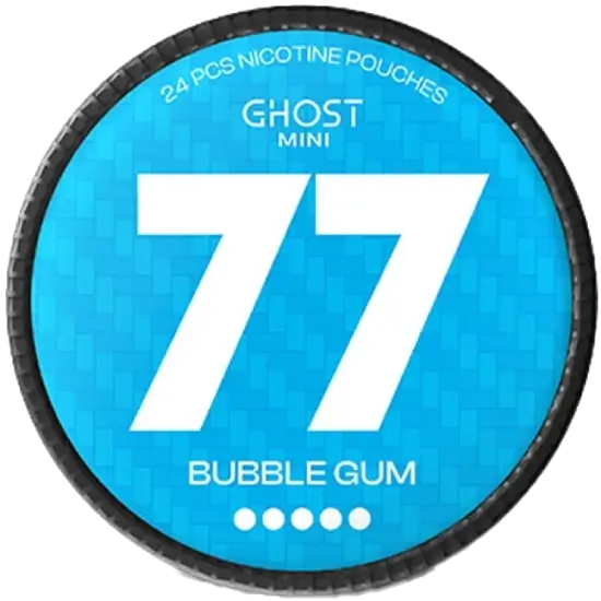 77 GHOST Mini Bubble Gum 20mg
