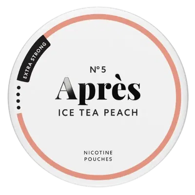 Après Ice Tea Peach Extra Strong No.5