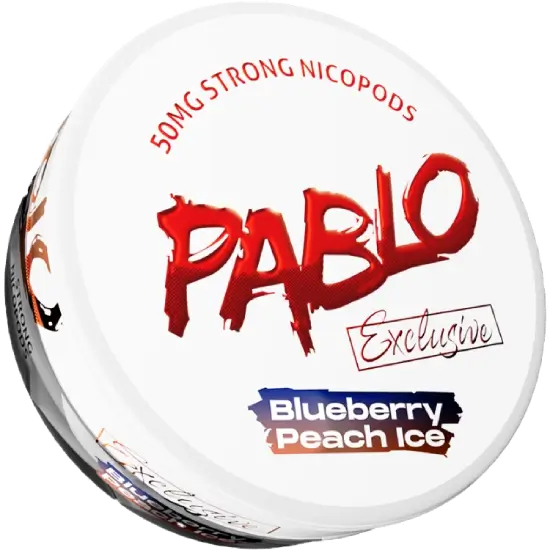 Pablo Exclusive Blueberry Peach Ice 50mg
