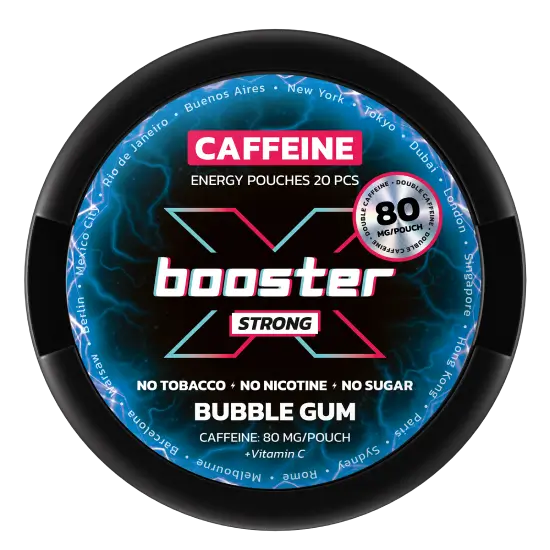 X-Booster Energy Bubble Gum Strong