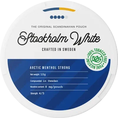 Stockholm White Arctic Menthol Strong