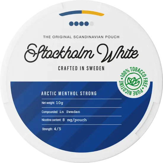 Stockholm White Arctic Menthol Strong