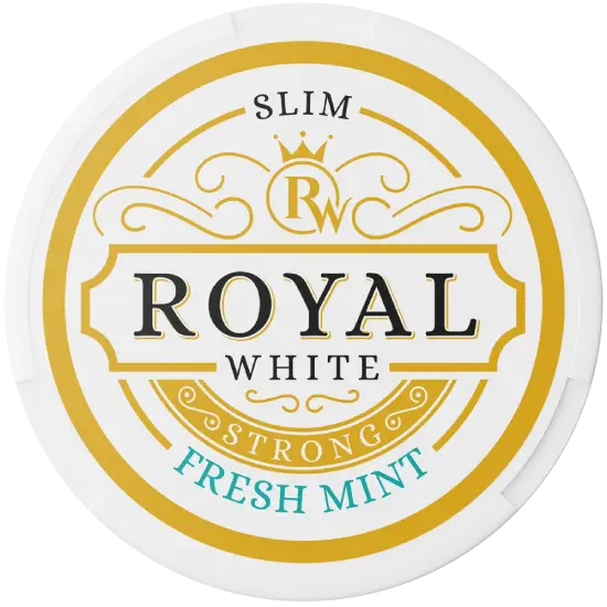 Royal White Fresh Mint Strong
