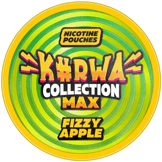 Kurwa Max Fizzy Apple 43mg