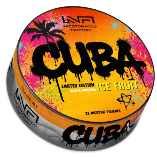 CUBA Limited Edition White Portion Ice Fruit