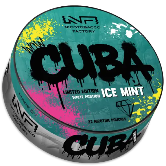 CUBA Limited Edition White Portion Ice Mint