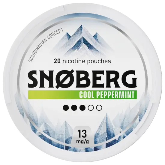 SNOBERG Cool Peppermin 13mg