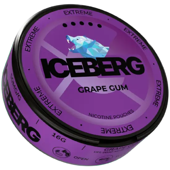 ICEBERG Grape Gum 50mg