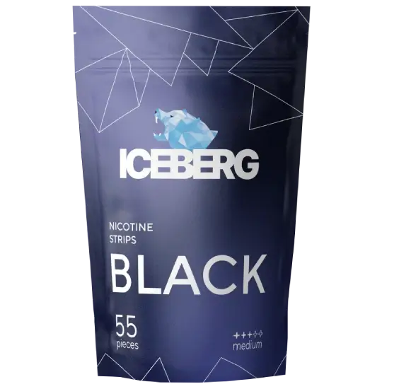 ICEBERG Nicotine Strips Black