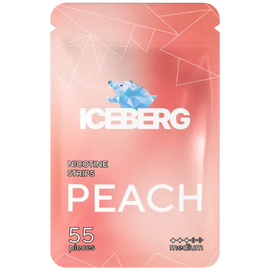 ICEBERG Nicotine Strips Peach