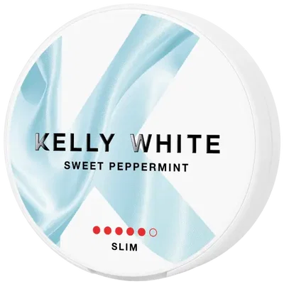 Kelly White Sweet Peppermint Slim Extra Strong