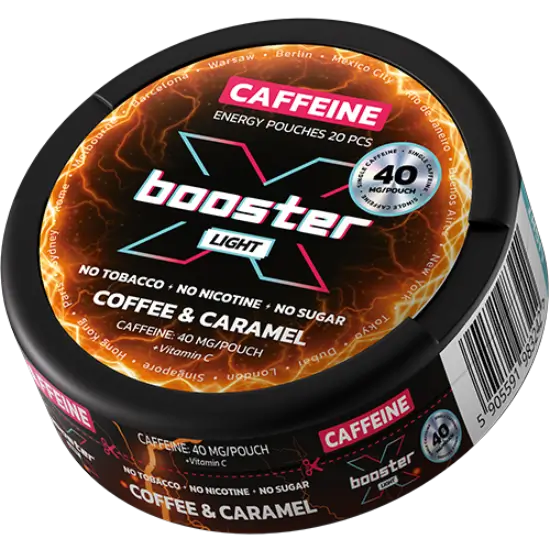 X-Booster Energy Coffee & Caramel Light