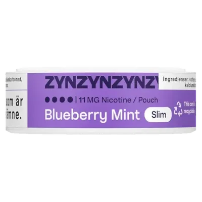 ZYN Blueberry Mint Slim S4