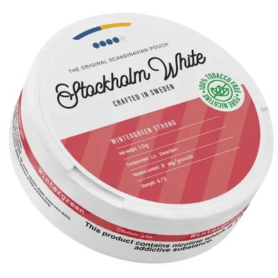 Stockholm White Wintergreen Strong