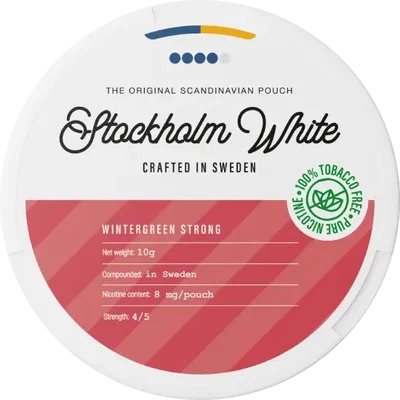 Stockholm White Wintergreen Strong
