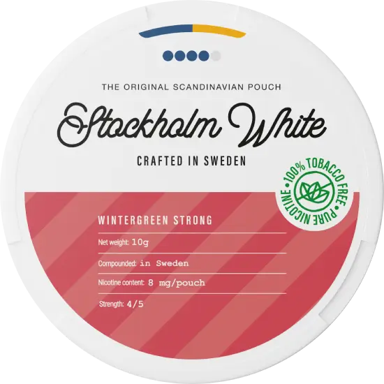 Stockholm White Wintergreen Strong