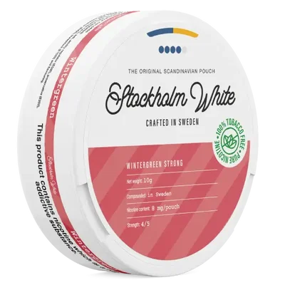 Stockholm White Wintergreen Strong
