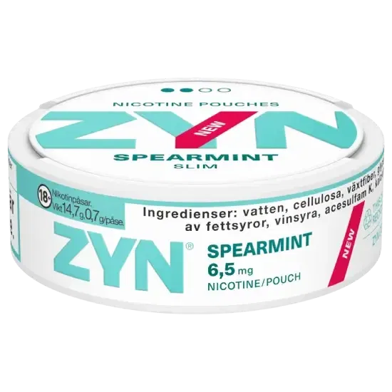 tenant-sync-4418 - ZYN Slim Spearmint S2 PAWOS - 14,7g - 70