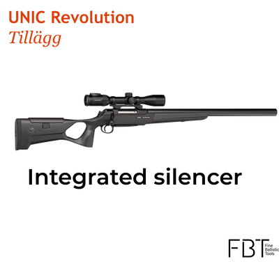 Fine Ballistic Tools Barrel profile, Integrated silencer