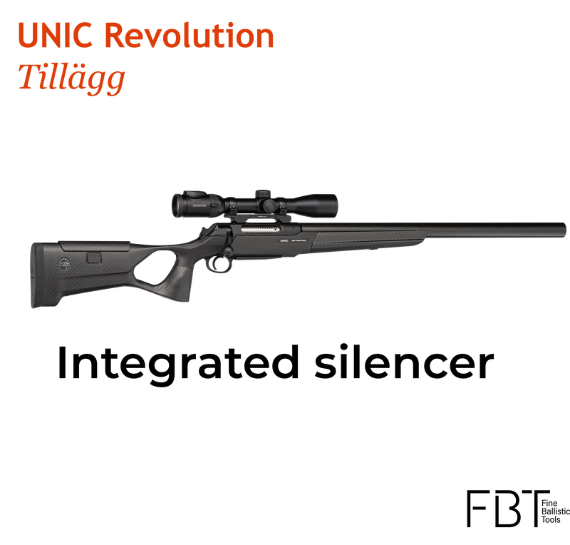 Fine Ballistic Tools Barrel profile, Integrated silencer