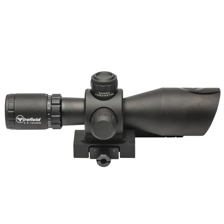 Firefield Barrage 2.5-10x40 Riflescope with Green Laser