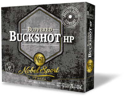 NSI BUFFERED BUCKSHOT 9 (11 mm) PELLETS 12/70 10 ASK