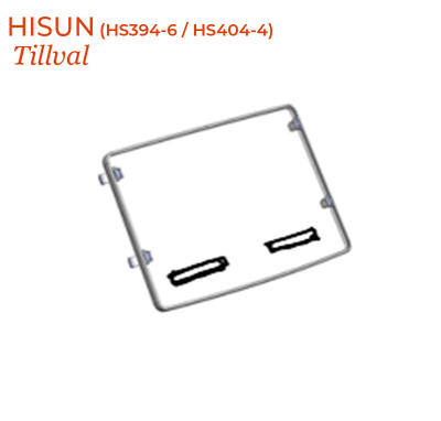 HISUN Full Windshield -  - Hard Coat Poly (HS394-6 / HS404-4)