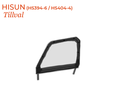 HISUN Front Half Doors  Zip Window - Framed Canvas (HS394-6 / HS404-4)
