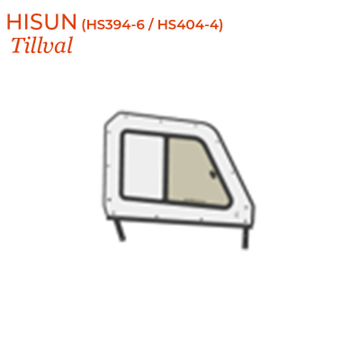 HISUN Upper Front Door Kit -Hard Coat Poly (HS394-6 / HS404-4)