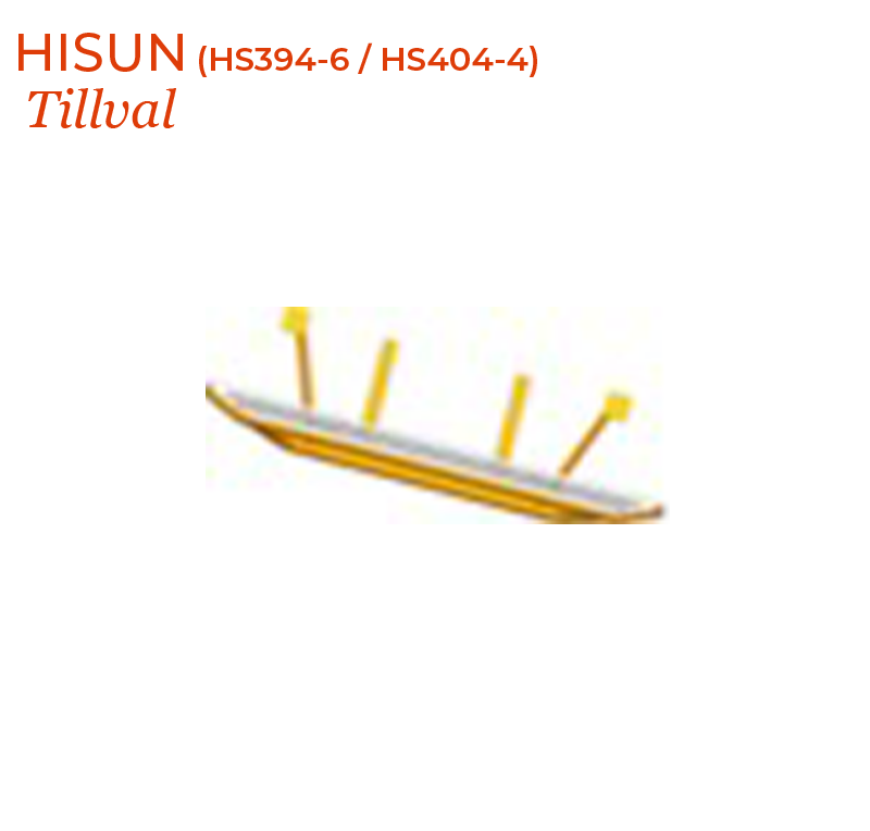 HISUN Rear Bumper (HS394-6 / HS404-4)