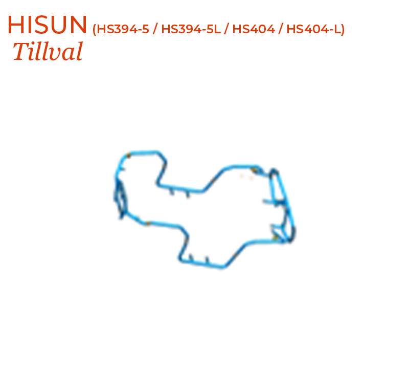 HISUN Bumper Assy (Short Version) (HS394-5 / HS394-5L / HS404 / HS404-L)