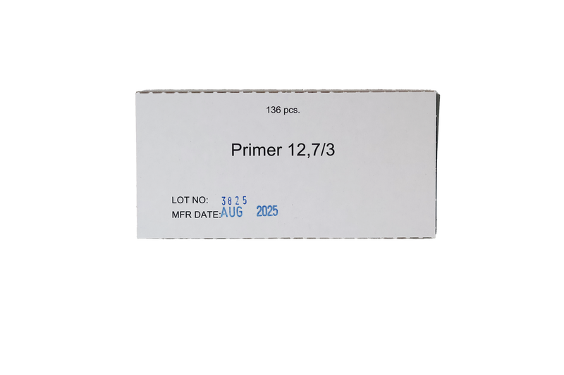 GINEX, Primer 12,7/3 for 50 BMG - 136 ASK