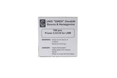 GINEX Primer Large Rifle Magnum 100 ASK