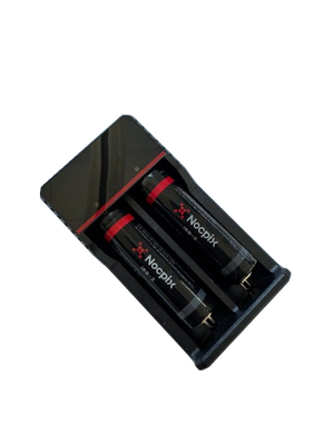 Nocpix, Batteriladdare för två batterier