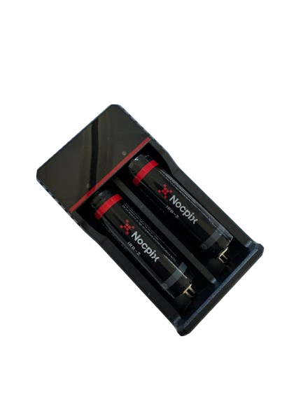 Nocpix, Batteriladdare för två batterier