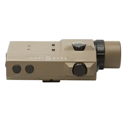 Sightmark LoPro Combo Flashlight (Visible and IR) and Green Laser Sight