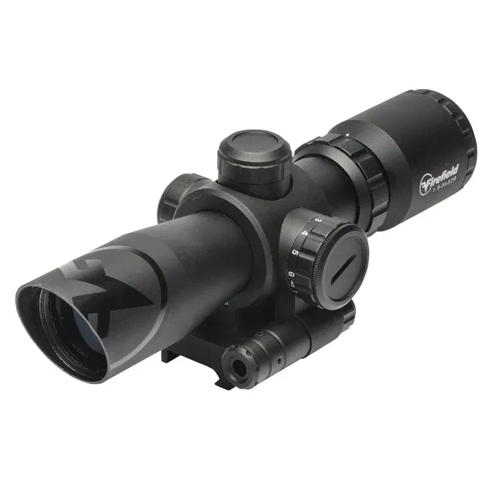 Firefield Barrage 1.5-5x32 Riflescope with Red Laser