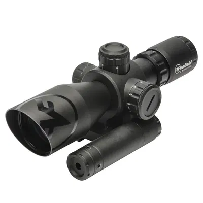 Firefield Barrage 2.5-10x40 Riflescope with Green Laser